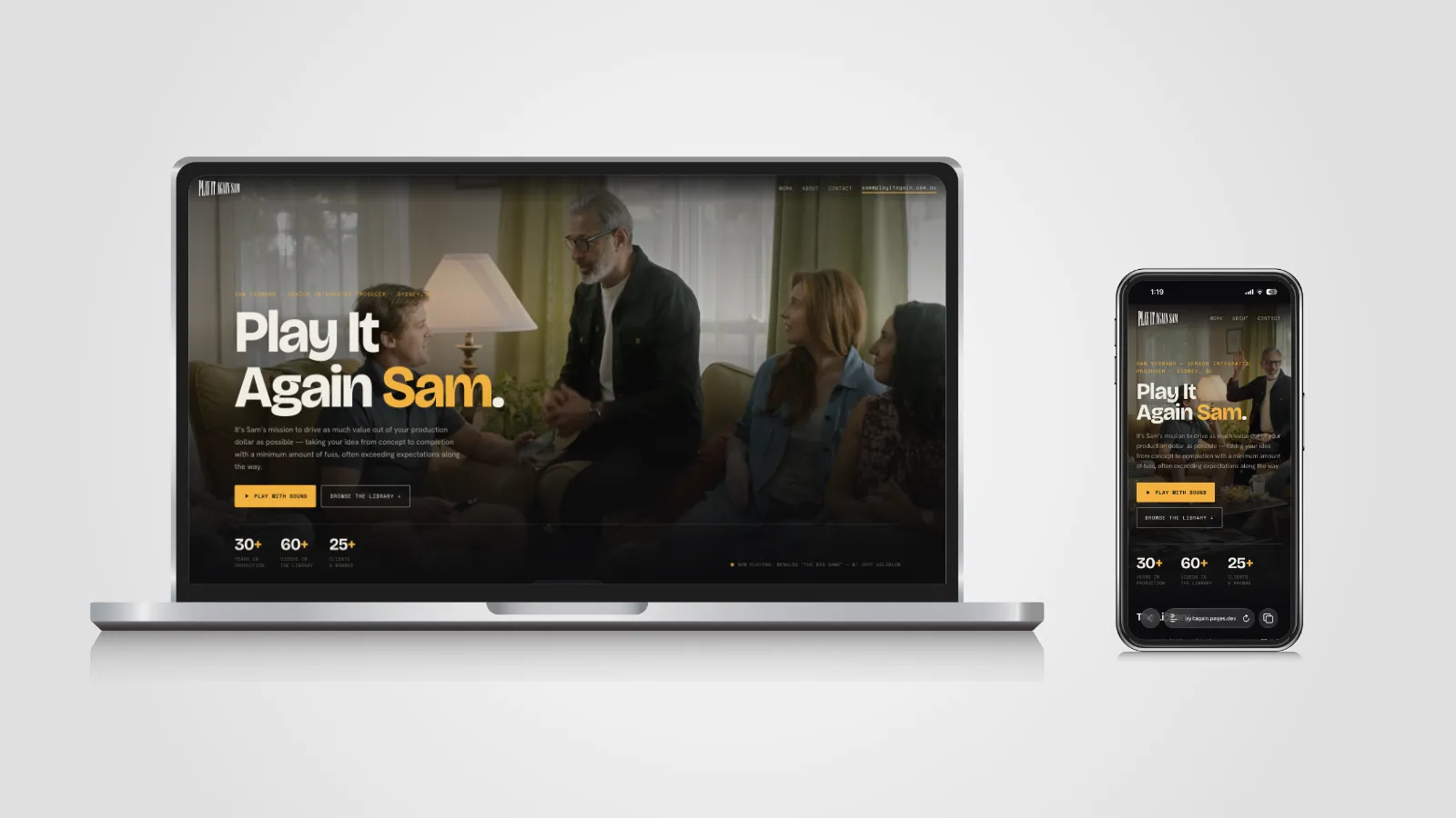 Play It Again Sam: 30 Years of Production, Rebuilt